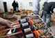 Captură record. O tonă de petarde și artificii, în trei case din Giurgiu