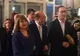 Traian Băsescu şi soţia sa, prezenţi la premiera filmului "De ce eu?".Declaraţia fostului preşedinte
