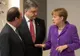 Ce au vorbit la telefon Poroşenko, Merkel şi Hollande înainte de încetarea focului în Ucraina