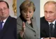 Hollande îi cere lui Putin să avanseze aplicarea acordului de pace de la Minsk 