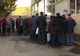 Coadă la alimentele de la Uniunea Europeană 