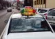 Scandal în trafic, la Brașov. Supărat pe un biciclist, un șofer de taxi l-a amenințat cu pistolul