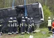 Un autocar din România s-a răsturnat în Germania. 11 persoane rănite, trei în stare gravă
