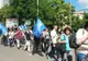 Protest la Guvern. Aproximativ 1.500 de angajaţi din administraţia publică au ieşit în stradă