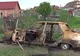 Ce a aflat o familie din Sibiu despre maşina părăsită care le-a ars în curte:cine se ascunsese în ea