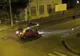 Maşini avariate în intersecţie. Imaginile au fost surprinse pe camerele video 
