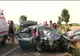 Accident cumplit în Buzău. Patru mașini implicate. O femeie a rămas încarcerată