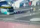 Momentul în care un autobuz spulberă trei sportivi la Jocurile Europene