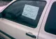 Șoferii care își pun afișe cu ,,De vânzare,, riscă amenzi drastice