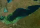 FOTOGRAFIILE ZILEI, capturate de NASA: explozie de alge în lacul Erie