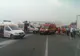 VIDEO GRAV ACCIDENT în Dej. Și-a salvat soția ÎNSĂRCINATĂ înainte ca mașina să ia FOC