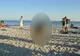 S-au uitat și nu le-a venit să creadă. A apărut pe plajă, în miezul zilei, în fața turiștilor uluiți
