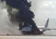 Incendiu la aeroport: un avion British Airways a luat foc. Doi pasageri au fost răniţi