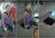 VIDEO șocant: Legată cu o coardă, se aruncă prin gaura din planșeu și dispare. Ce urmează