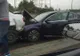 FOTO. Accident în lanţ pe DN1. Patru maşini, grav avariate