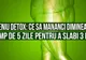 Meniu detox: Ce să mănânci în fiecare dimineaţă timp de 5 zile dacă vrei să dai jos 3 kilograme 