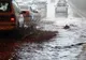 Traficul rutier, oprit în Mogoşoaia. Un pasaj este inundat