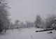 Ninge ca-n povești la Sibiu. Un strat subțire de zăpadă s-a depus, deja, pe străzi