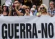 Proteste în Madrid. Câteva mii de persoane au strigat "Nu războiului"