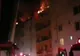 Scene dramatice, de Crăciun. Au ajuns pe drumuri, după un incendiu puternic la un bloc din Bistriţa