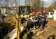 Grav accident de muncă la Snagov. Doi muncitori au murit, fiind prinşi sub un mal de pământ 