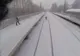 Viral pe internet: un rus s-a legat de un tren ca să schieze. Ce a urmat e teribil - VIDEO