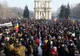 Protest antiguvernamental la Chişinău. Majoritatea parlamentară va analiza varianta anticipatelor