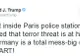 Gafa incredibilă a lui Donald Trump. Este de necrezut ce a putut să scrie