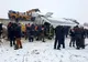 Autocar, răsturnat din cauza zăpezii. Cel puțin 9 morți, 30 de răniți