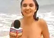 Momentul incredibil în care o reporteră își pierde sutienul, LIVE la TV