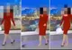 Gafă memorabilă în direct, la tv. A mers desculță, într-un picior, până la pupitrul știrilor