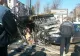 Accident la Braşov: o şoferiţă a lovit o maşină de la şcoala de şoferi, apoi a intrat într-un chioşc