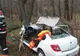 Accident șocant la Brăila. A evitat un mistreț ajuns pe șosea și s-a izbit de un copac