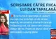 Oana Stancu nu regretă scrisoarea adresată fiicei lui Tăpălagă