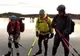 Au mers să patineze pe un lac înghețat, însă ce au găsit acolo i-a uimit. Imagini înduioșătoare