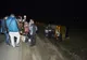 Un autocar plin cu turişti s-a răsturnat în Bacău. Şoferul a adormit la volan: 7 persoane, la spital