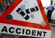 Accident violent în judeţul Buzău. Două persoane, rănite