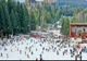 Trafic restricţionat la intrarea în Poiana Braşov. Motivul: parcările sunt pline