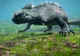 Doi scafandri au coborât în mare. Au dat peste monstrul Godzilla umanoidă. Au tras spaima vieţii