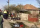 Şofer italian, accident la un pas de tragedie, în Cluj. S-a răsturnat în curtea unei case