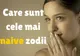 Zodii pe care le duci ușor de nas