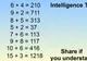 Acest test de inteligenţă se distribuie pe Facebook acum. Ştii rezultatul la ?+?=123?