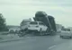 Incident pe autostrada A1. Mai multe mașini de lux au fost avariate. Circulația a fost blocată