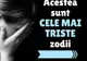 Top 3 cele mai depresive zodii
