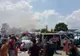 Prima fotografie cu explozia violentă din Capitală, postată de un rănit. Mărturia sa