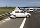Trei femei au fost rănite după ce au intrat cu maşina într-un TIR pe autostradă A4
