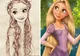 Cum au arătat personajele DISNEY la prima lor SCHIŢĂ