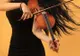 Solista-violonistă s-a măritat în secret și a devenit mămică