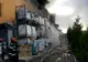 Fabrica de pantofi de la Jilava arde de 3 ZILE! Jetul de apă nu ajunge în centrul halei 