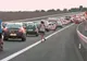  Două TIR-uri s-au ciocnit pe A2 București-Constanța. În urma impactului, unul a luat foc